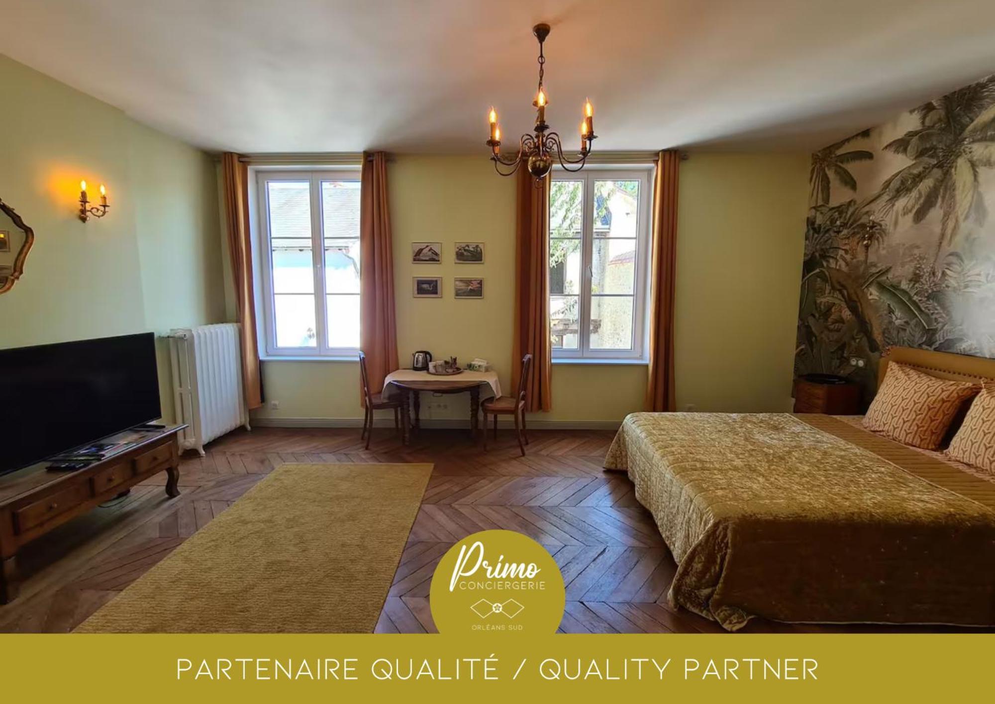 Domaine De Charme Au Coeur D'Orleans Classe 3 Etoiles - Bords De Loire - 21 Couchages Avec Parkings Prives Kültér fotó